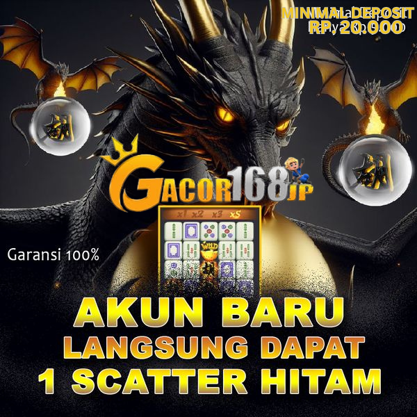 GACOR168: Daftar Situs Slot Gacor168jp Online Resmi Terbaik